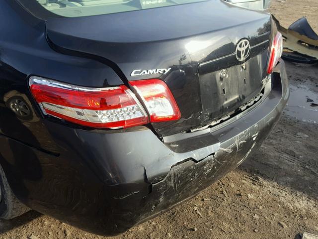 4T1BF3EK8BU212025 - 2011 TOYOTA CAMRY BASE BLACK photo 9