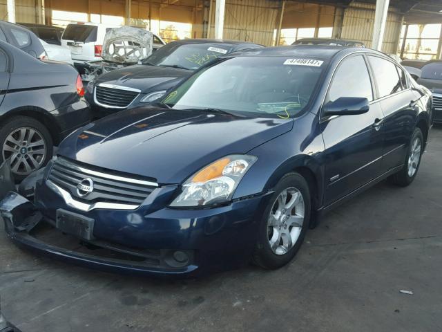 1N4CL21EX7C205124 - 2007 NISSAN ALTIMA HYB BLUE photo 2