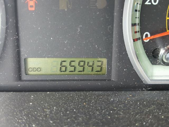 KL1TD56E39B397360 - 2009 CHEVROLET AVEO LS RED photo 8