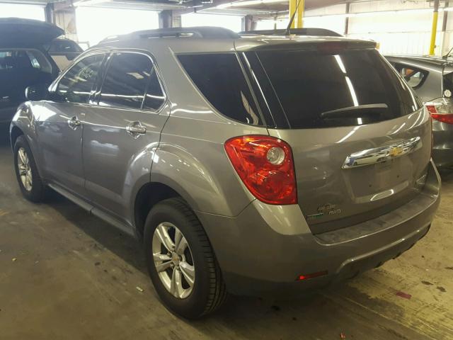 2GNFLEEK6C6226488 - 2012 CHEVROLET EQUINOX LT GRAY photo 3