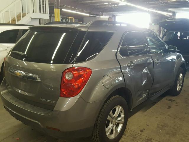 2GNFLEEK6C6226488 - 2012 CHEVROLET EQUINOX LT GRAY photo 4