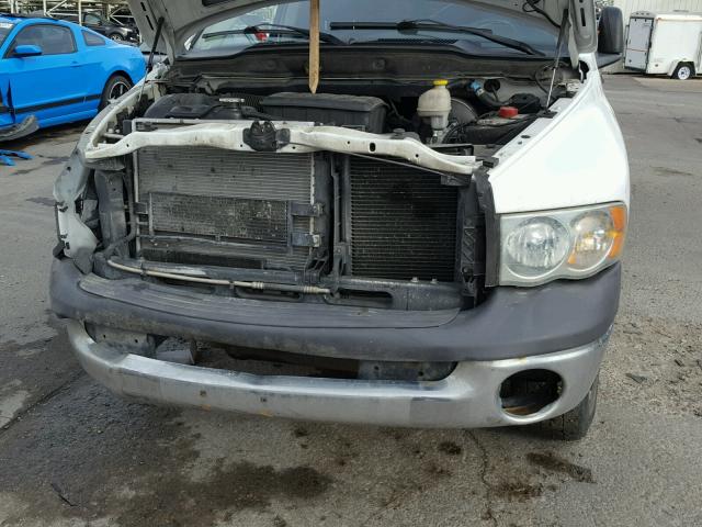 1D7HU16N52J165691 - 2002 DODGE RAM 1500 WHITE photo 7