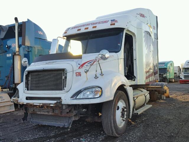 1FUJA6CV89LAE4648 - 2009 FREIGHTLINER CONVENTION WHITE photo 2