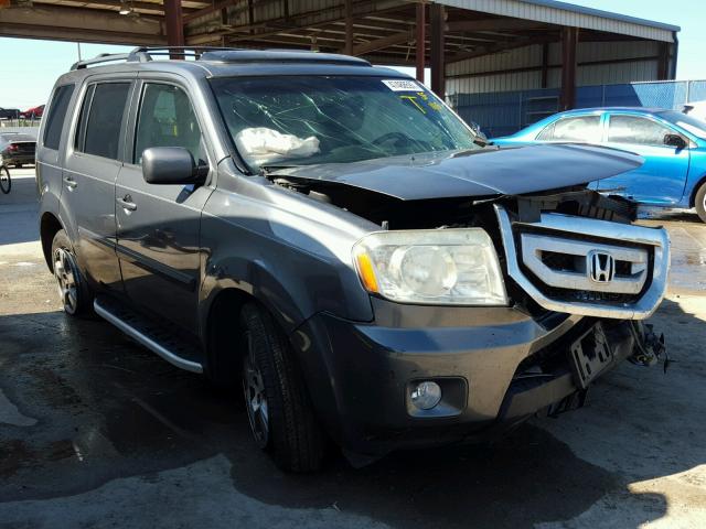 5FNYF3H67BB004899 - 2011 HONDA PILOT EXL CHARCOAL photo 1