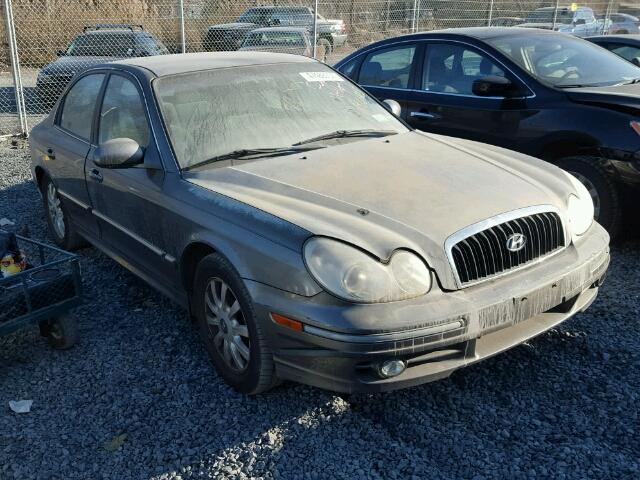 KMHWF35H33A757297 - 2003 HYUNDAI SONATA GLS GRAY photo 1