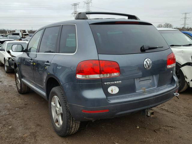 WVGBG77L05D010620 - 2005 VOLKSWAGEN TOUAREG 3. GRAY photo 3