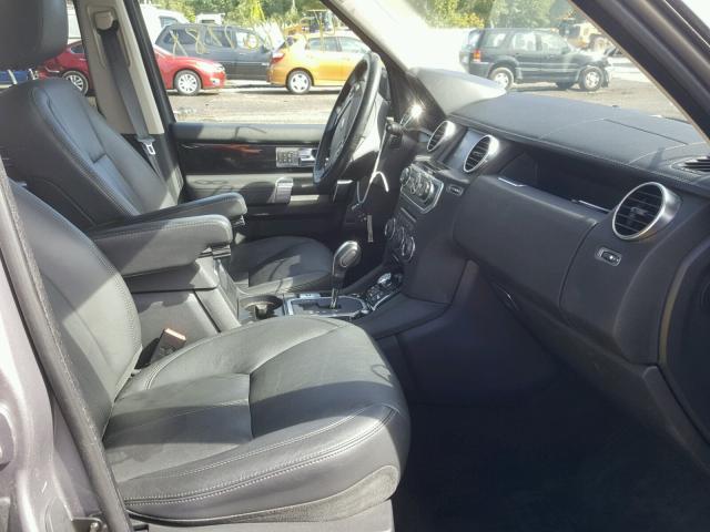 SALAK2D49BA595864 - 2011 LAND ROVER LR4 HSE LU GRAY photo 5
