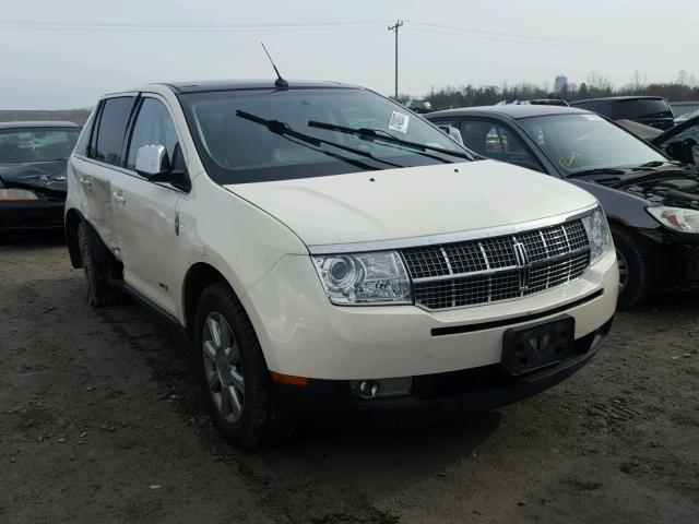 2LMDU88C08BJ37680 - 2008 LINCOLN MKX WHITE photo 1