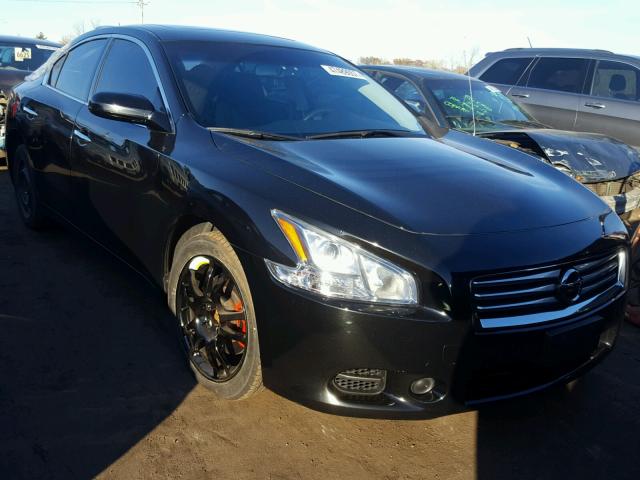 1N4AA5AP2EC450240 - 2014 NISSAN MAXIMA S BLACK photo 1