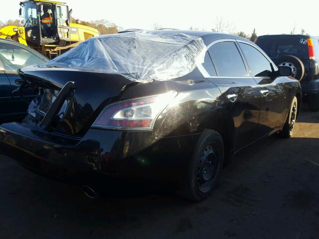 1N4AA5AP2EC450240 - 2014 NISSAN MAXIMA S BLACK photo 4