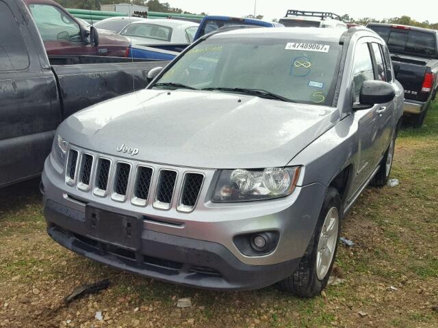 1C4NJCBA9ED844337 - 2014 JEEP COMPASS SP GRAY photo 2