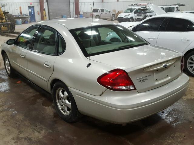 1FAFP53U86A108389 - 2006 FORD TAURUS SE TAN photo 3