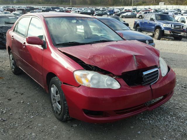 2T1BR32E56C633469 - 2006 TOYOTA COROLLA CE MAROON photo 1