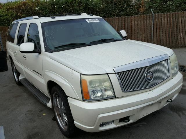 3GYFK66N23G337161 - 2003 CADILLAC ESCALADE E WHITE photo 1