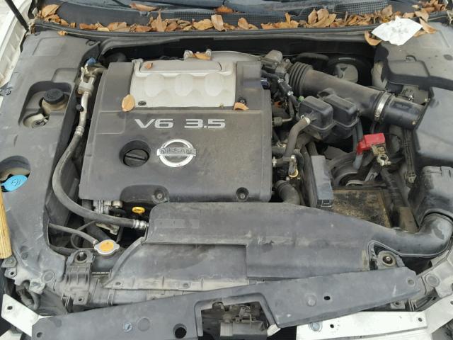 1N4BA41E84C884514 - 2004 NISSAN MAXIMA SE WHITE photo 7