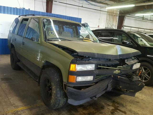 1GNEK13R4VJ378475 - 1997 CHEVROLET TAHOE K150 GREEN photo 1