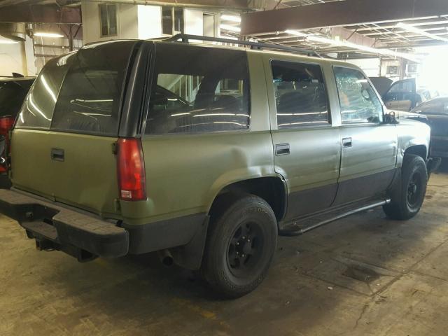 1GNEK13R4VJ378475 - 1997 CHEVROLET TAHOE K150 GREEN photo 4