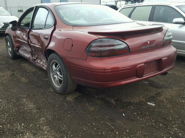 1G2WK52J62F253092 - 2002 PONTIAC GRAND PRIX BURGUNDY photo 3