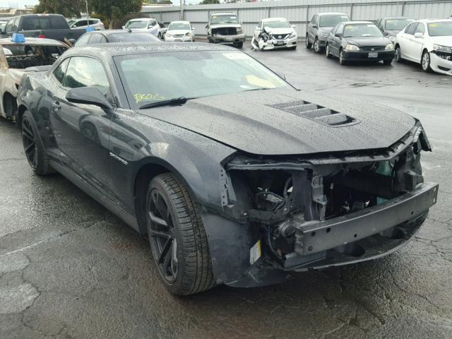 2G1FT1EW8E9123913 - 2014 CHEVROLET CAMARO 2SS GRAY photo 1