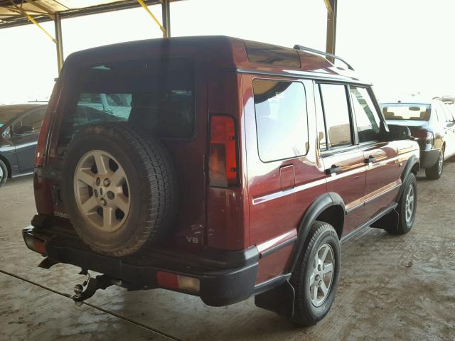 SALTL16493A793472 - 2003 LAND ROVER DISCOVERY BURGUNDY photo 4