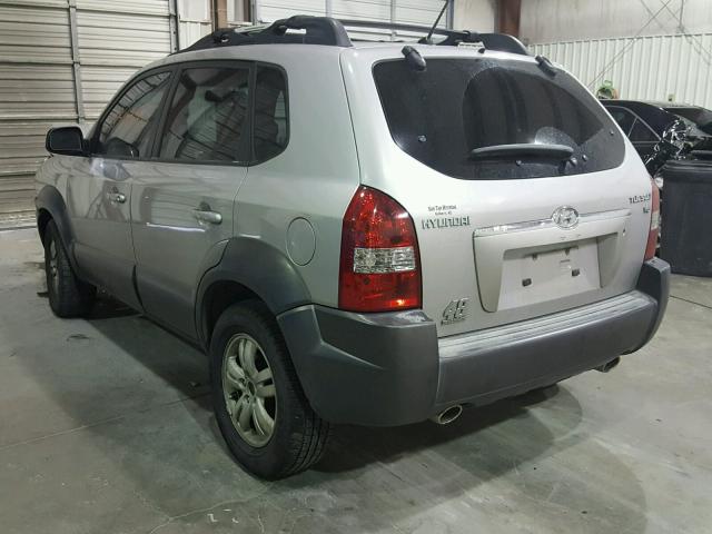 KM8JN12D36U381626 - 2006 HYUNDAI TUCSON GLS SILVER photo 3