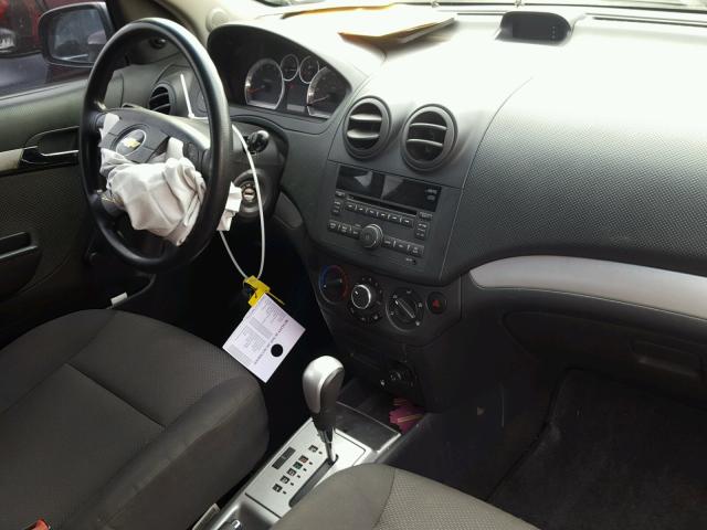 KL1TD5DEXBB138258 - 2011 CHEVROLET AVEO LS GRAY photo 9