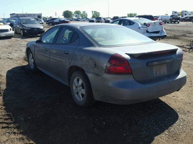2G2WP552X71212369 - 2007 PONTIAC GRAND PRIX GRAY photo 3