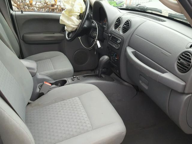 1J4GL48K27W621048 - 2007 JEEP LIBERTY SP SILVER photo 5