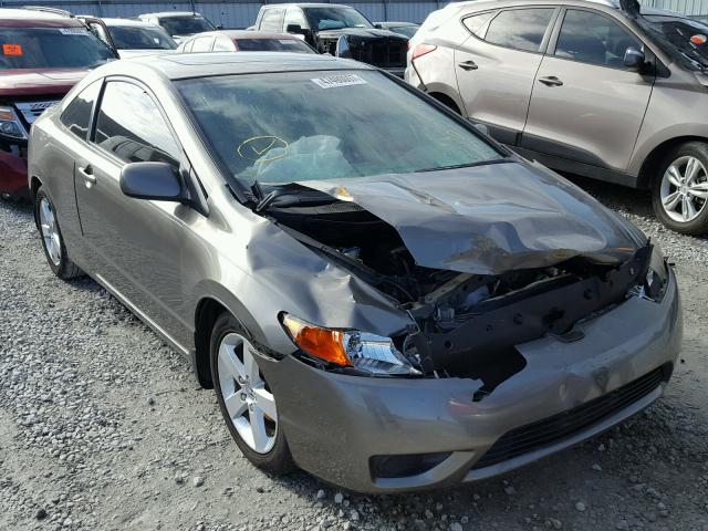 2HGFG128X8H569770 - 2008 HONDA CIVIC EX GRAY photo 1