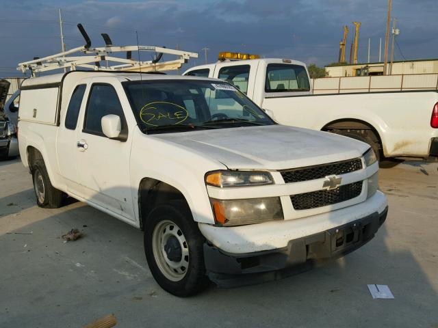 1GCCS19EX98134640 - 2009 CHEVROLET COLORADO WHITE photo 1