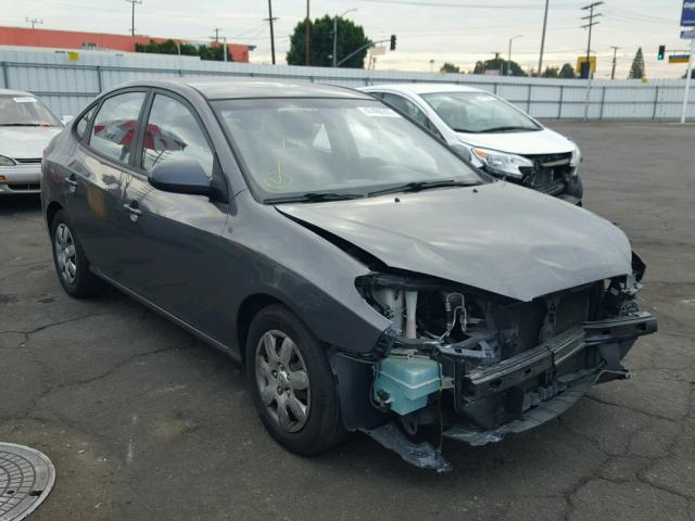 KMHDU46D38U341576 - 2008 HYUNDAI ELANTRA GL GRAY photo 1