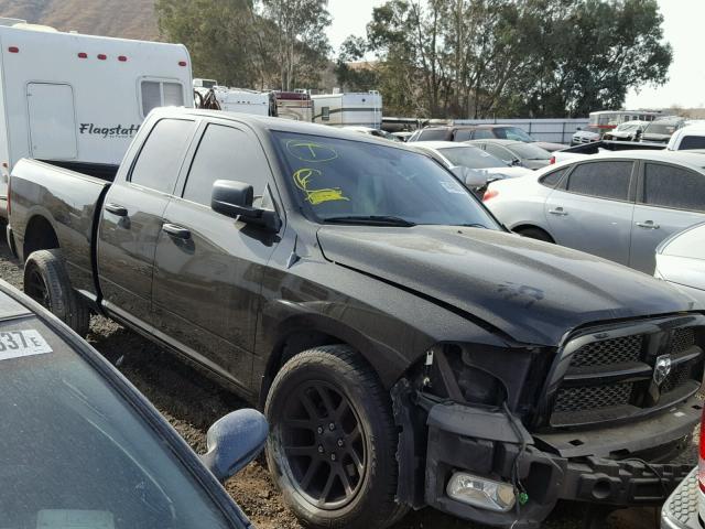 1C6RD6FT0CS206659 - 2012 DODGE RAM 1500 S BLACK photo 1