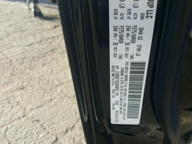 1C6RD6FT0CS206659 - 2012 DODGE RAM 1500 S BLACK photo 10