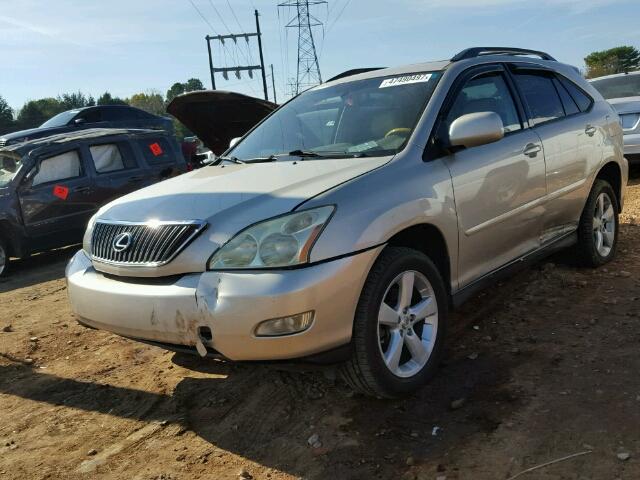 JTJGA31U640043405 - 2004 LEXUS RX 330 GOLD photo 2