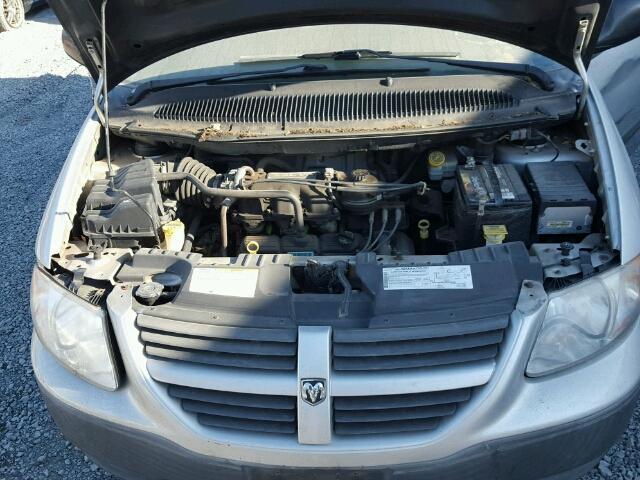 1D4GP25E56B645690 - 2006 DODGE CARAVAN SE SILVER photo 7