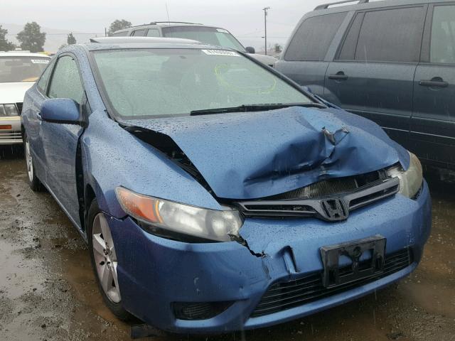 2HGFG11827H539162 - 2007 HONDA CIVIC EX BLUE photo 1