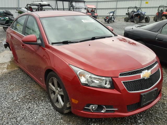 1G1PE5SB9E7387943 - 2014 CHEVROLET CRUZE LT RED photo 1