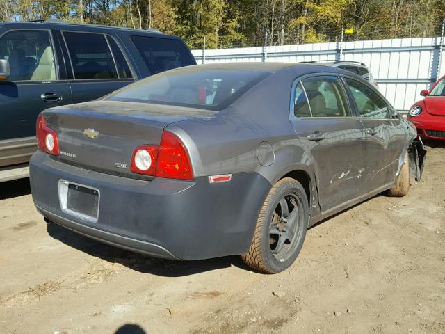 1G1ZC5E05A4106032 - 2010 CHEVROLET MALIBU 1LT BROWN photo 4