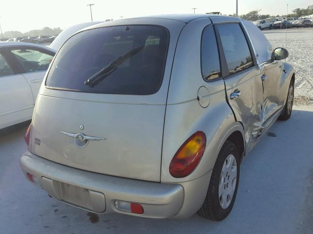 3C4FY58B55T571368 - 2005 CHRYSLER PT CRUISER GOLD photo 4