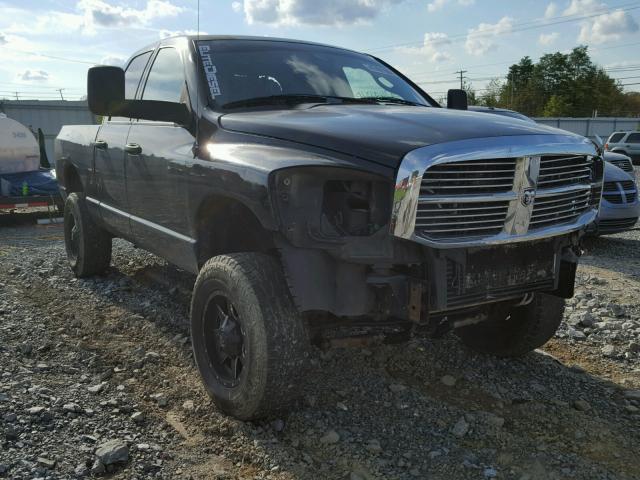 3D7KS28C96G107345 - 2006 DODGE RAM 2500 S შავი ფოტო 1