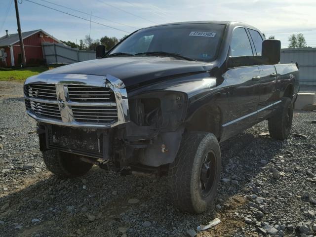 3D7KS28C96G107345 - 2006 DODGE RAM 2500 S შავი ფოტო 2