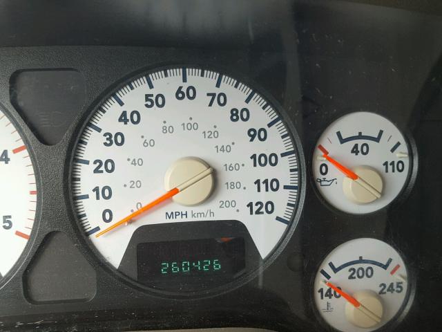 3D7KS28C96G107345 - 2006 DODGE RAM 2500 S შავი ფოტო 8