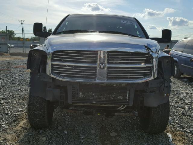 3D7KS28C96G107345 - 2006 DODGE RAM 2500 S შავი ფოტო 9