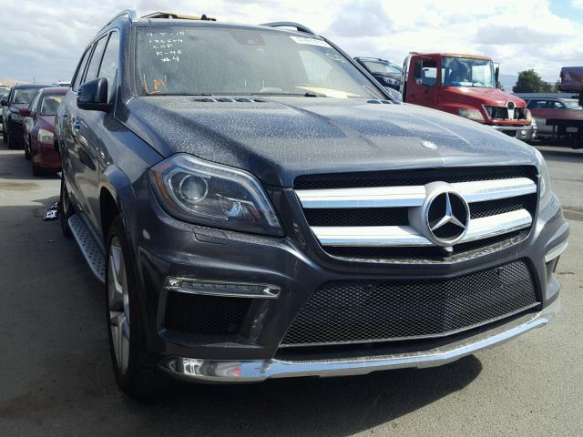 4JGDF7DE1DA235954 - 2013 MERCEDES-BENZ GL 550 4MA GRAY photo 1