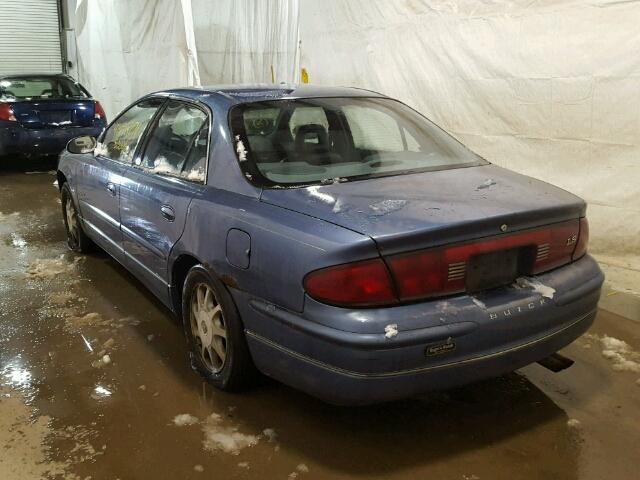 2G4WB52K1X1546607 - 1999 BUICK REGAL LS BLUE photo 3