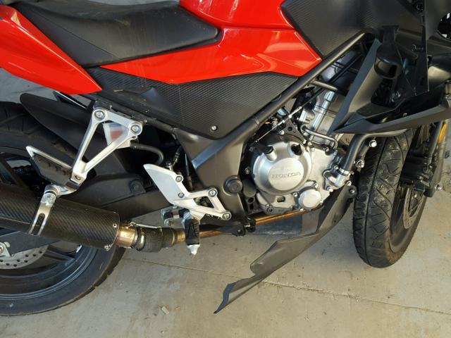 MLHNC5214F5102202 - 2015 HONDA CB300 F RED photo 7