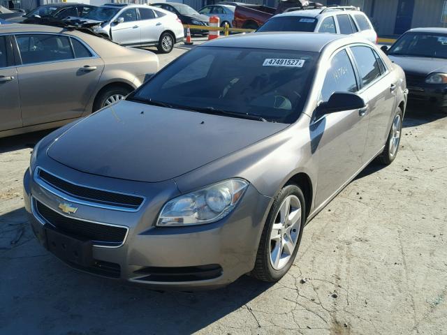 1G1ZA5E01AF281274 - 2010 CHEVROLET MALIBU LS BROWN photo 2