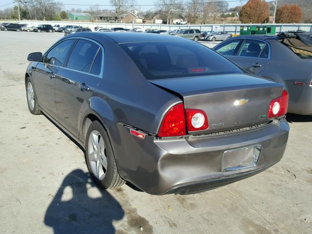 1G1ZA5E01AF281274 - 2010 CHEVROLET MALIBU LS BROWN photo 3