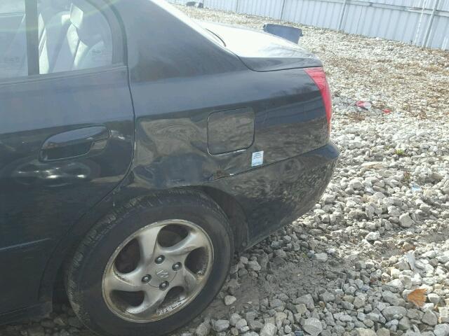 KMHDN45D05U094091 - 2005 HYUNDAI ELANTRA GL BLACK photo 9