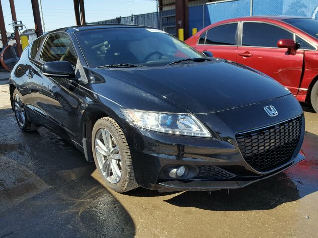 JHMZF1D68DS000878 - 2013 HONDA CR-Z EX BLACK photo 1